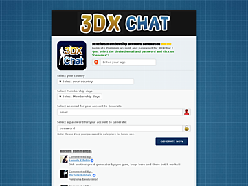 3dxchat Free Account